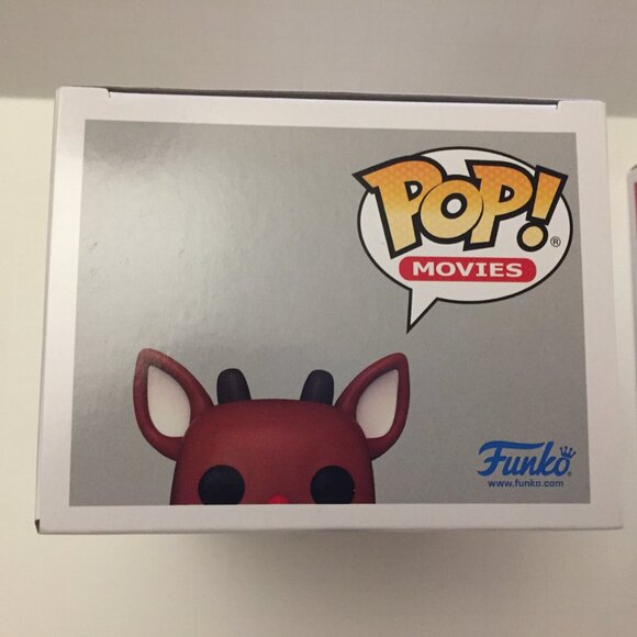 NEW Rudolph the Red Nose Reindeer 60th Anniversary Rudolph & Clarice Funko Pop - Picture 7 of 14